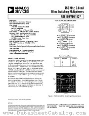 AD8180AR-REEL7 datasheet pdf Analog Devices