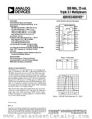 AD8183ARU datasheet pdf Analog Devices