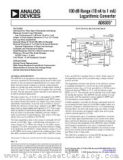 AD8305ACP-REEL7 datasheet pdf Analog Devices