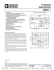 AD8328ARQ-REEL datasheet pdf Analog Devices