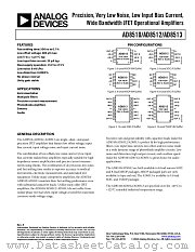 AD8510ARM-REEL datasheet pdf Analog Devices