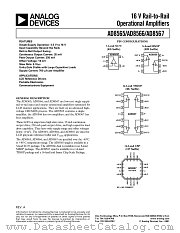 AD8567ARU datasheet pdf Analog Devices