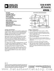 AD9040A datasheet pdf Analog Devices
