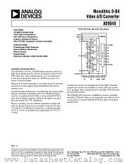 AD9048KQ datasheet pdf Analog Devices