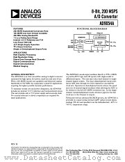 AD9054ABST-135 datasheet pdf Analog Devices