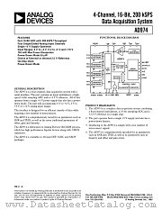 AD974BRS datasheet pdf Analog Devices