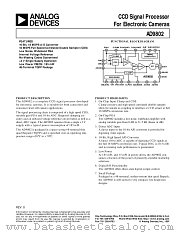 AD9802JST datasheet pdf Analog Devices