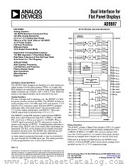 AD9887/PCB datasheet pdf Analog Devices