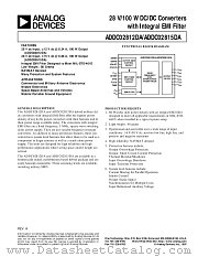 ADDC02812DAKV datasheet pdf Analog Devices