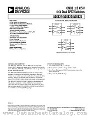 ADG623BRM datasheet pdf Analog Devices