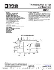 ADN2841ACP-32 datasheet pdf Analog Devices