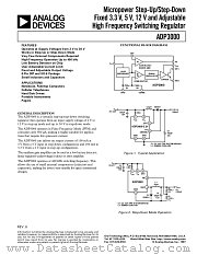 ADP3000AR-33 datasheet pdf Analog Devices
