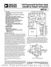 ADP3154JRU datasheet pdf Analog Devices