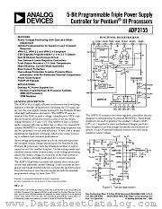 ADP3155JRU datasheet pdf Analog Devices