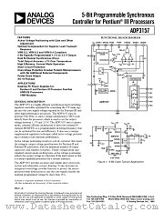 ADP3157JR datasheet pdf Analog Devices