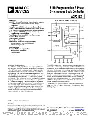 ADP3162JR datasheet pdf Analog Devices