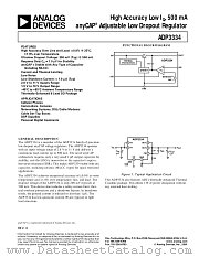 ADP3334AR datasheet pdf Analog Devices