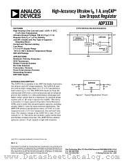 ADP3338AKC-285 datasheet pdf Analog Devices