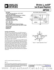 ADP3342ARM-REEL7 datasheet pdf Analog Devices