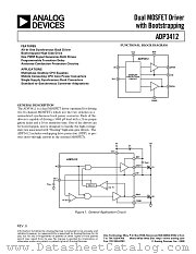ADP3412JR datasheet pdf Analog Devices