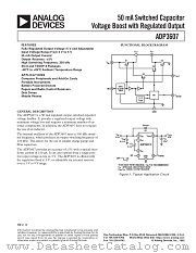 ADP3607ARU-5 datasheet pdf Analog Devices