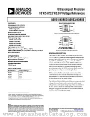 ADR02BR-REEL7 datasheet pdf Analog Devices