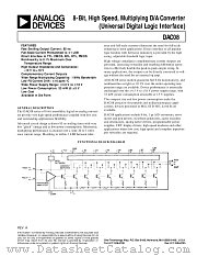 DAC08AQ datasheet pdf Analog Devices