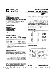 DAC8221EW datasheet pdf Analog Devices