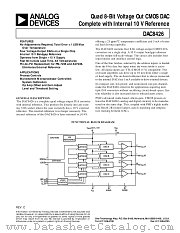 DAC8426EP datasheet pdf Analog Devices