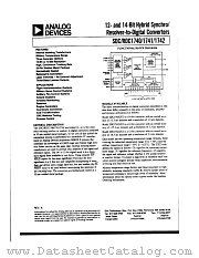 SDC1742418B datasheet pdf Analog Devices