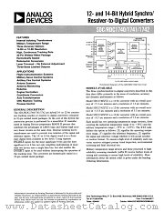 RDC1742 datasheet pdf Analog Devices