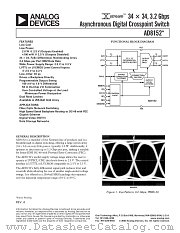 AD8152 datasheet pdf Analog Devices