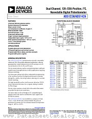 AD5122A datasheet pdf Analog Devices
