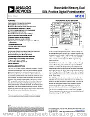 AD5235 datasheet pdf Analog Devices