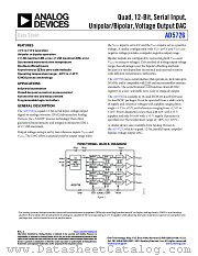AD5726 datasheet pdf Analog Devices