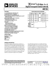 AD8156 datasheet pdf Analog Devices