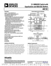 AD8192 datasheet pdf Analog Devices