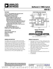 AD8193 datasheet pdf Analog Devices