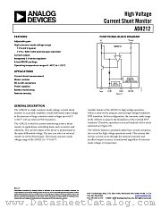 AD8212 datasheet pdf Analog Devices