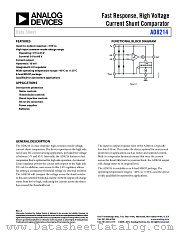 AD8214 datasheet pdf Analog Devices