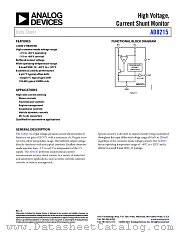 AD8215 datasheet pdf Analog Devices