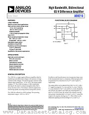 AD8216 datasheet pdf Analog Devices