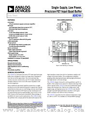AD8244 datasheet pdf Analog Devices
