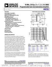AD8250 datasheet pdf Analog Devices