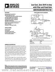 AD8293G160 datasheet pdf Analog Devices