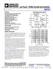 AD8338 datasheet pdf Analog Devices