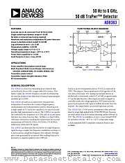 AD8363 datasheet pdf Analog Devices