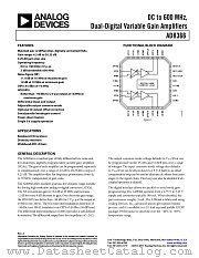 AD8366 datasheet pdf Analog Devices