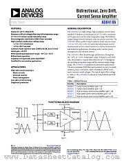 AD8418A datasheet pdf Analog Devices