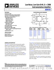 AD8428 datasheet pdf Analog Devices